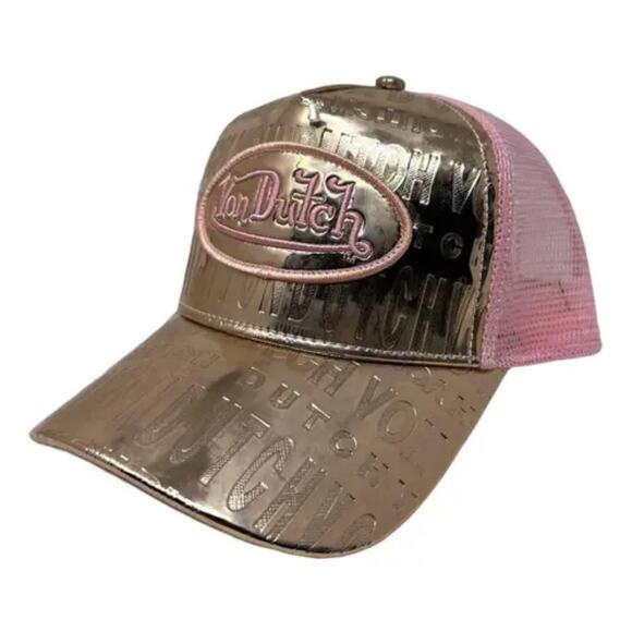 Von Dutch Rose Gold Women Cap - Picture 1 of 3